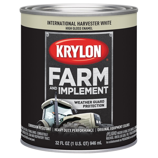 Krylon® Farm & Implement Paint - International Harvester White, Qt